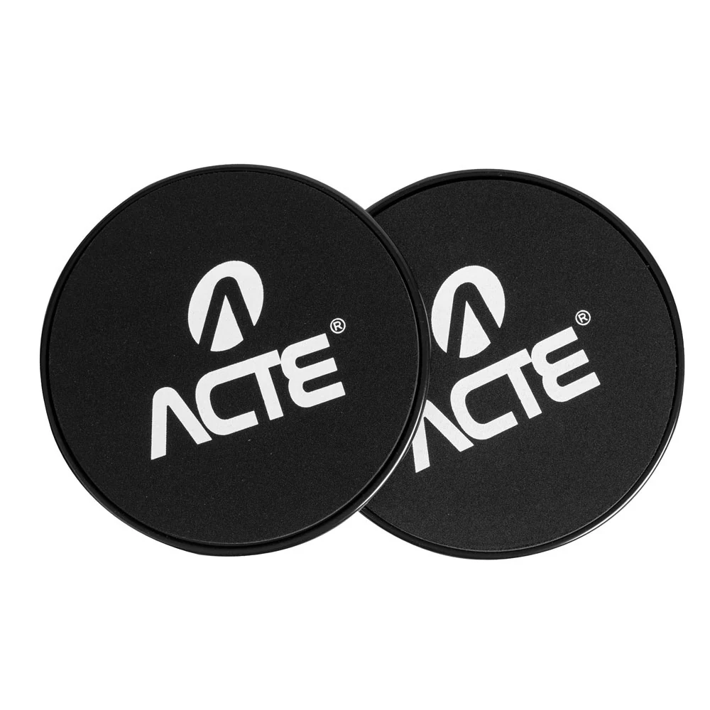 Par De Discos Deslizantes Preto T173 Acte Sports