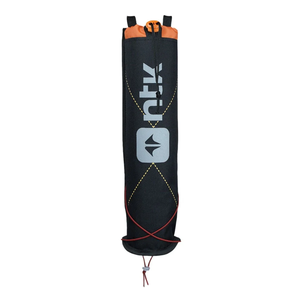Porta Bastão de Caminhada Nylon 600 Compacto para Trilhas, Hiking e Aventura Preto NTK