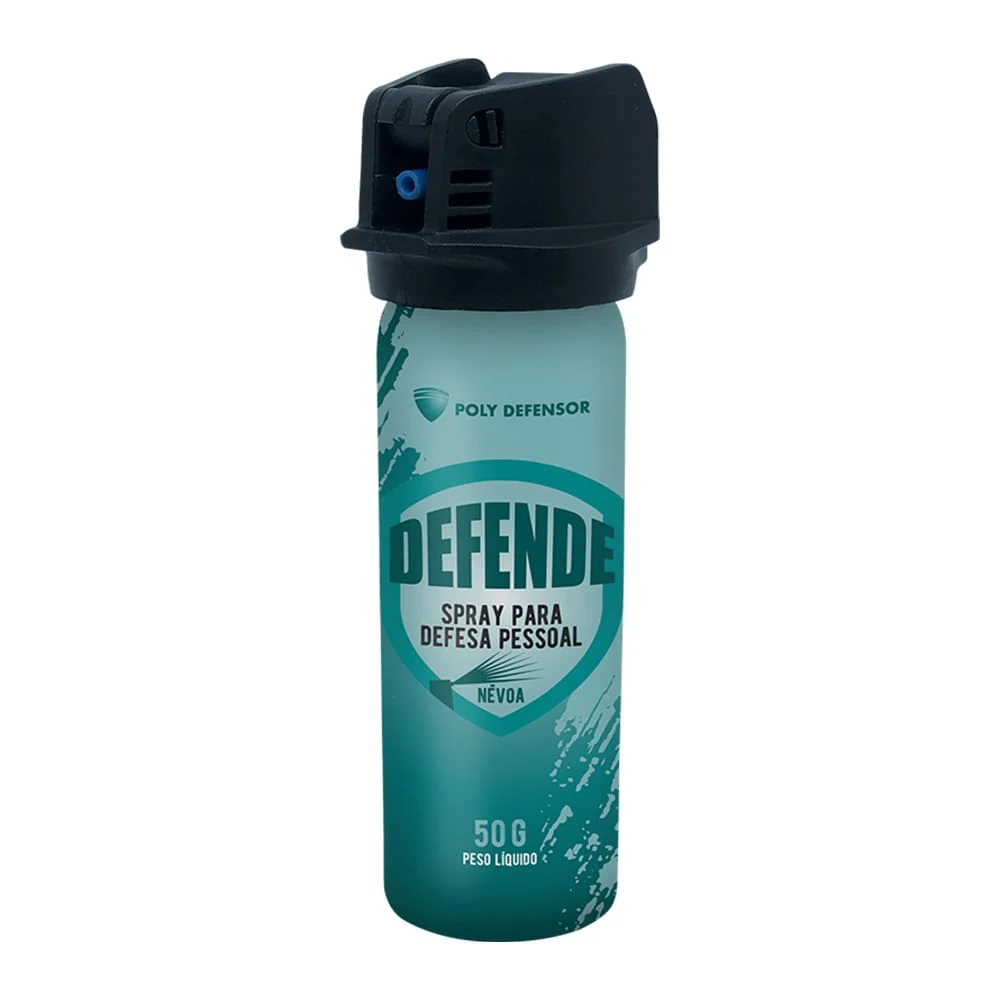 Spray para defesa pessoal Defende da Poly Defensor em névoa 50g