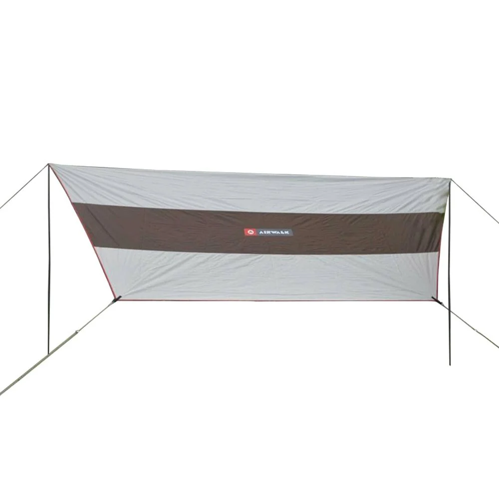 Toldo Tarp Azteq Compact Hexa para camping com 2000mm de coluna d'água
