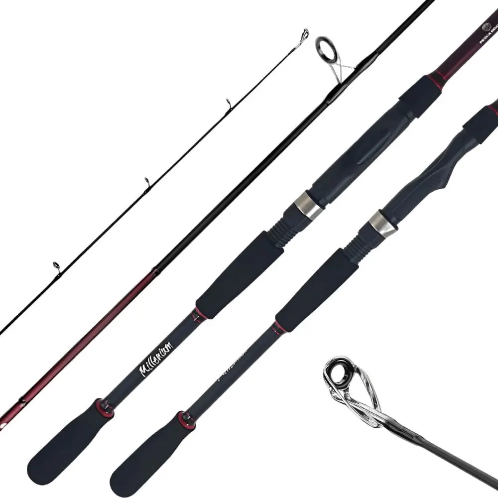 Vara Molinete 1,74m Carbono 8-17lb Pesca Brasil