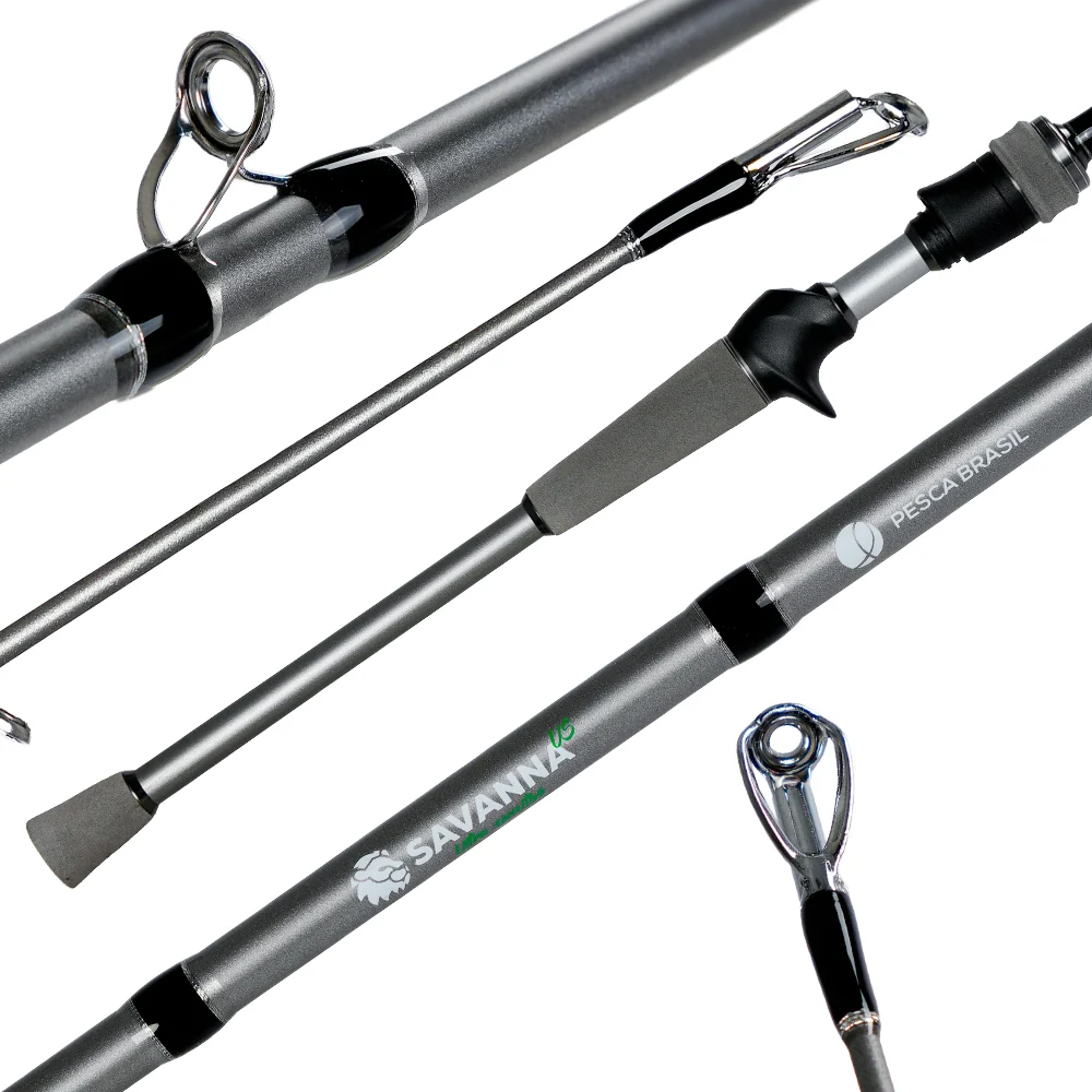 Vara Savanna Carretilha Pesca Brasil 12C 6,3