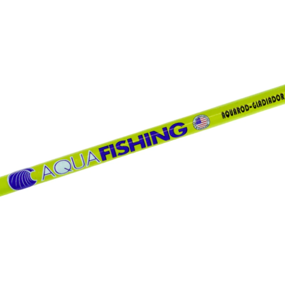 Vara de Pesca Gladiador S471 Fibra de Vidro 8-17 lbs Ação Média Aquafishing