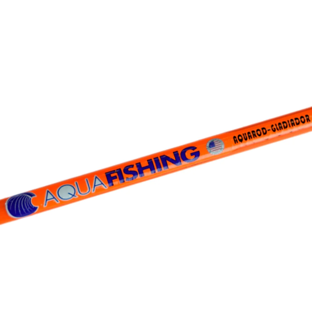 Vara de Pesca para Molinete 5-15 lbs Gladiador S5561 Fibra de Vidro Aquafishing