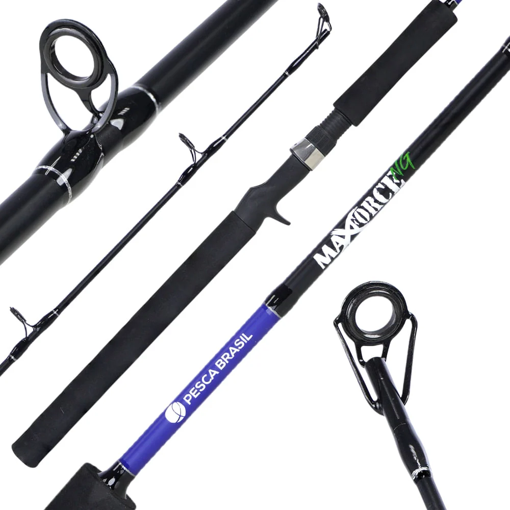 Vara de pesca Maxforce II para carretilha de 1,80 metros PBC 181 – Pesca Brasil