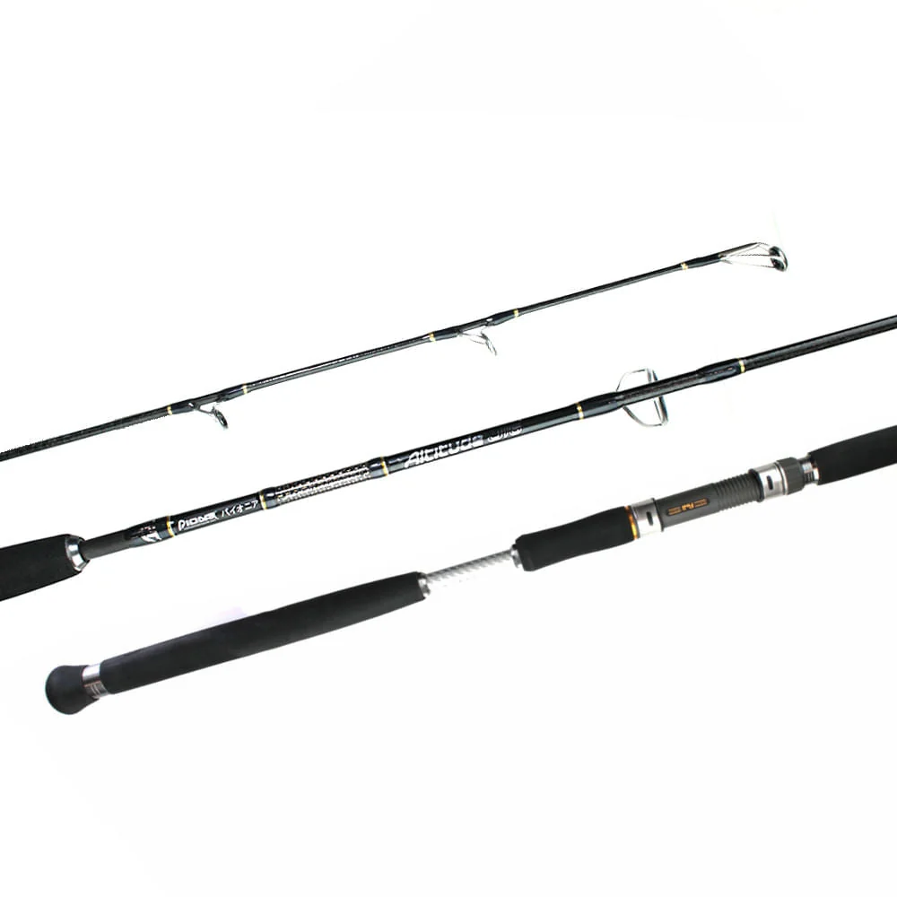 Vara para molinete Pioneer Altitude Jig BSJ582 20-40 LB, 2 partes